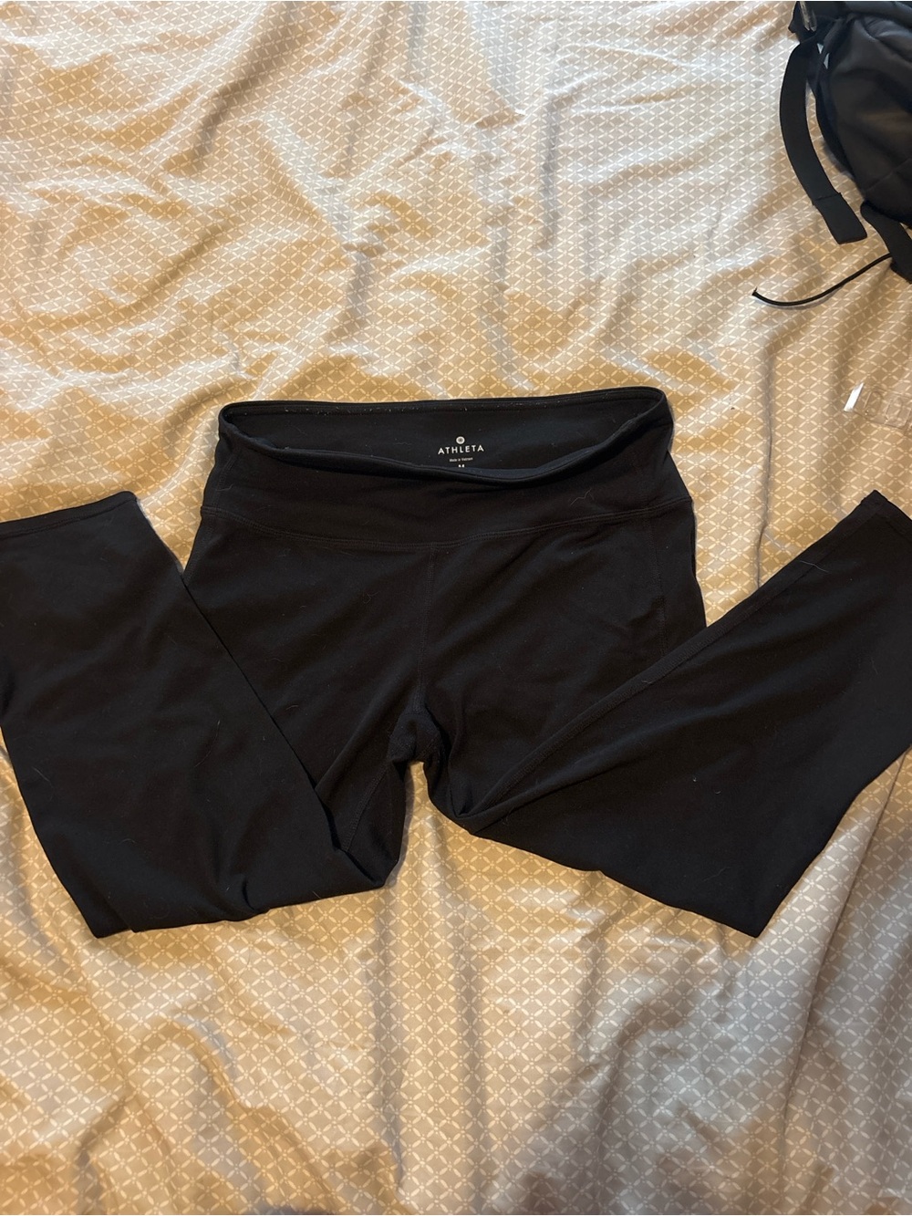 Athleta Black womens' Performance Leggings Capri